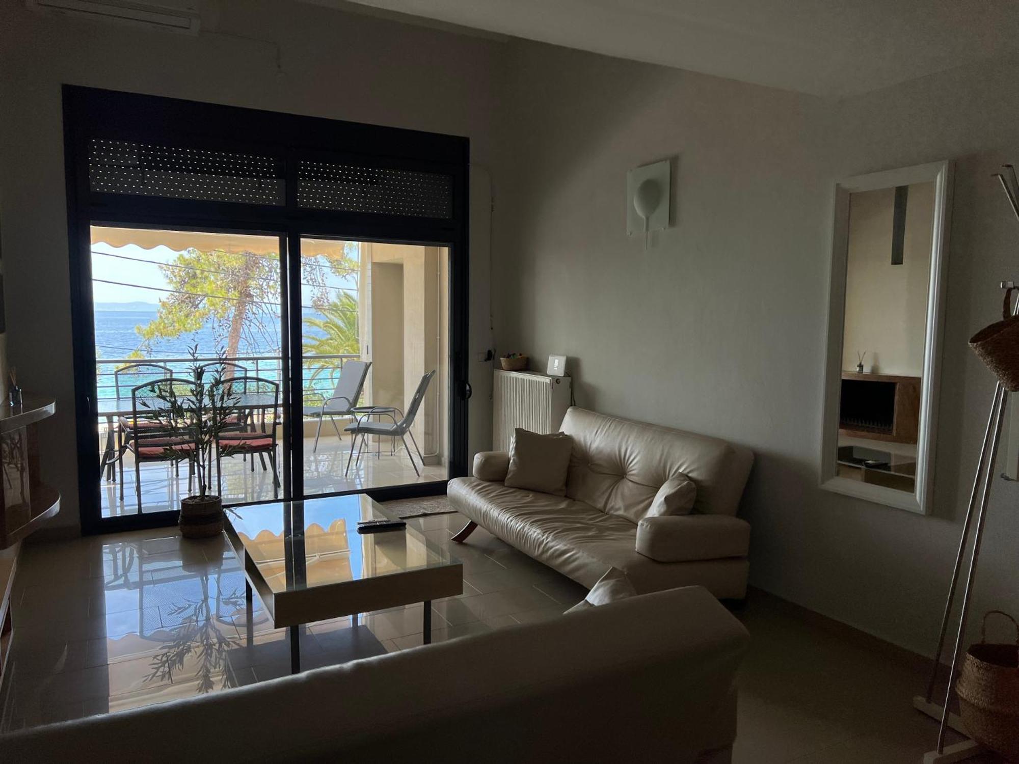 Two-Storey Beachfront Maisonette Toroni Exterior photo